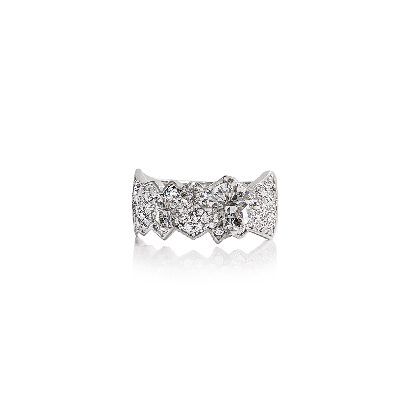 Jagged Edge Ring