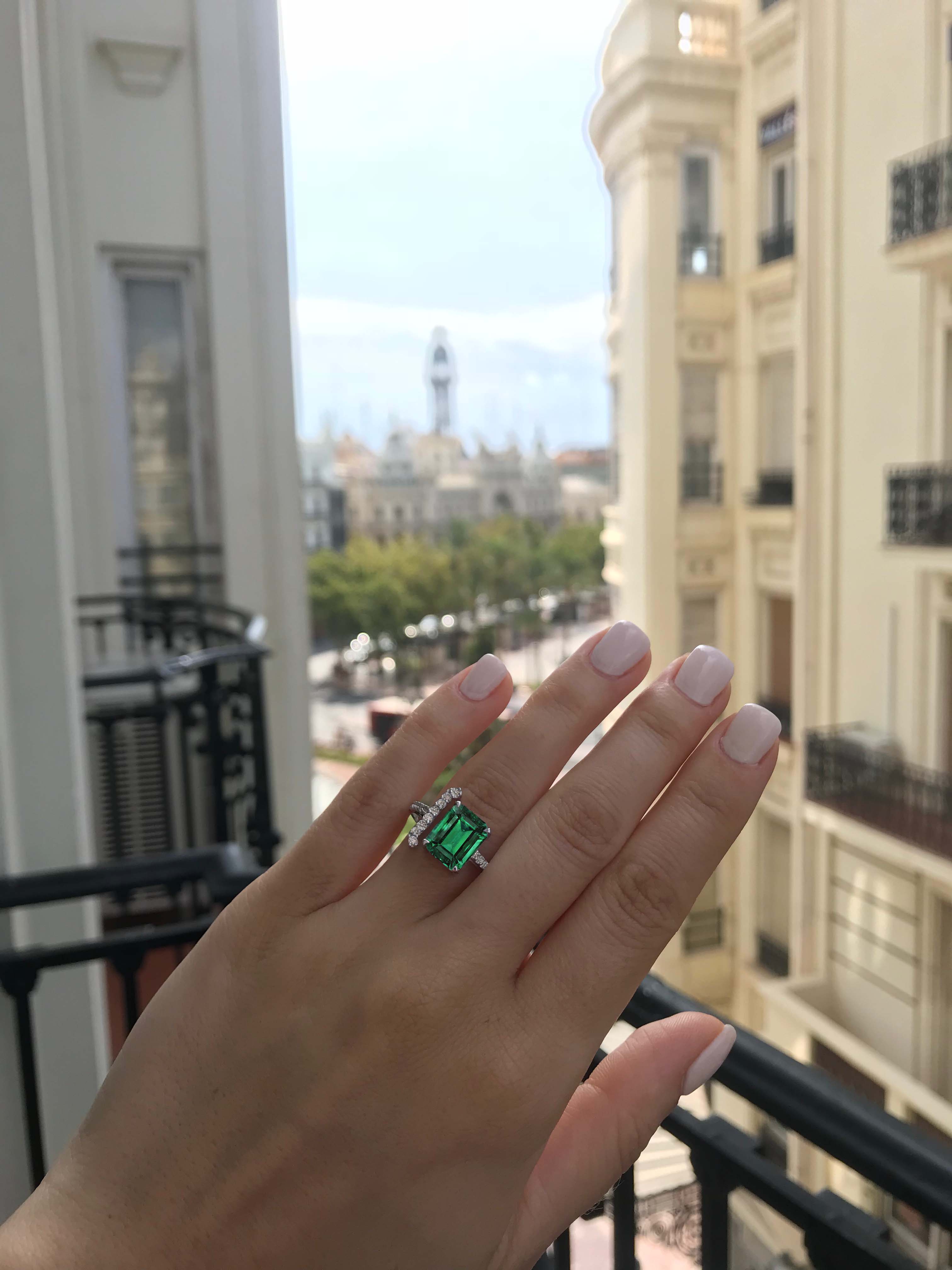 Lacuna Emerald Ring