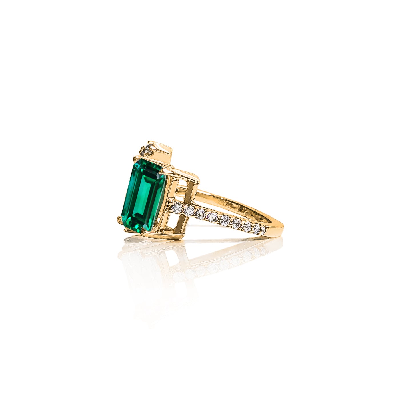 Lacuna Emerald Ring