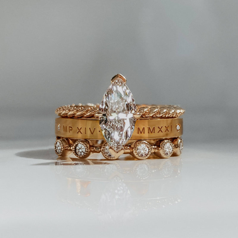 Memory Ring - 3mm Flat – Cassandra Mamone