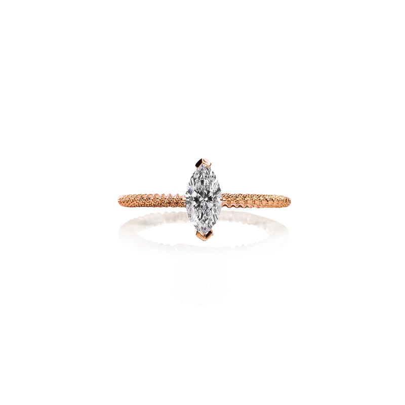 Marquise Perlina Engagement Ring