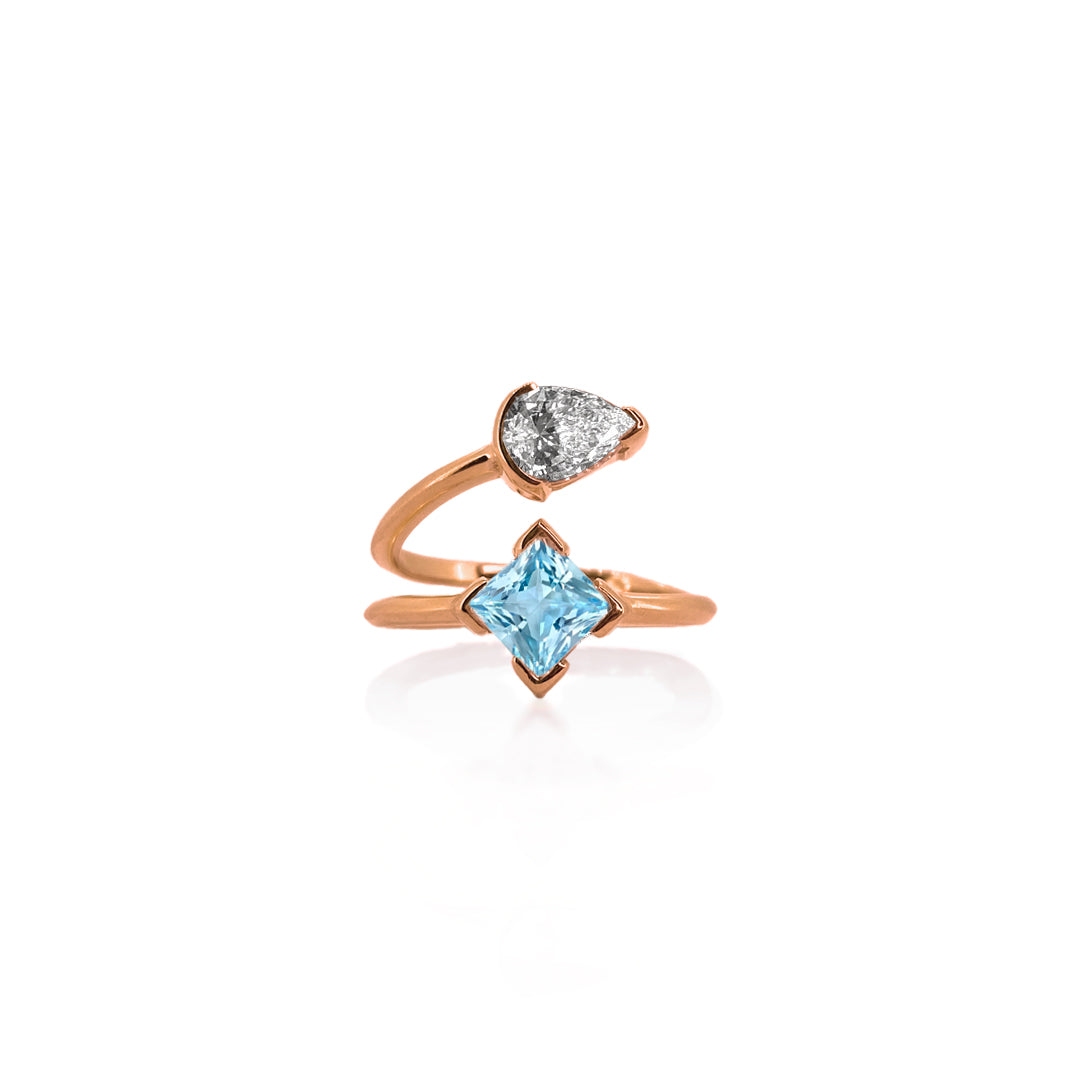 ONDA SOLITAIRE ENGAGEMENT RING