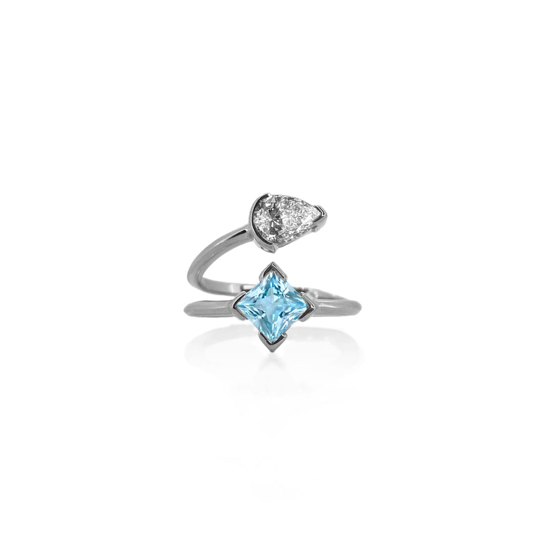 ONDA SOLITAIRE ENGAGEMENT RING