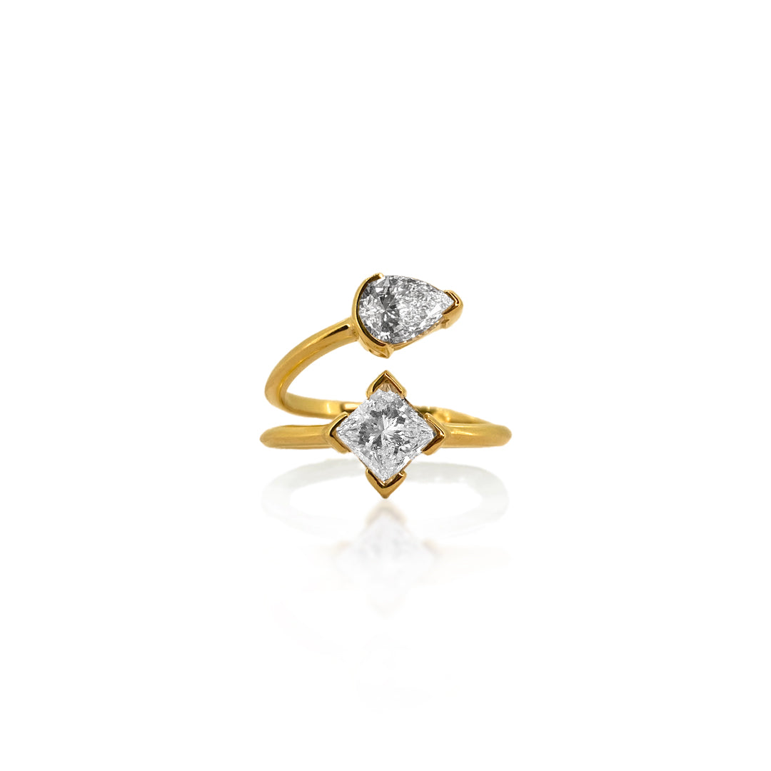 ONDA SOLITAIRE ENGAGEMENT RING