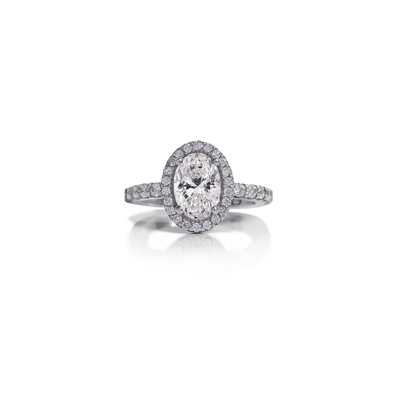Oval Delight Engagement Ring