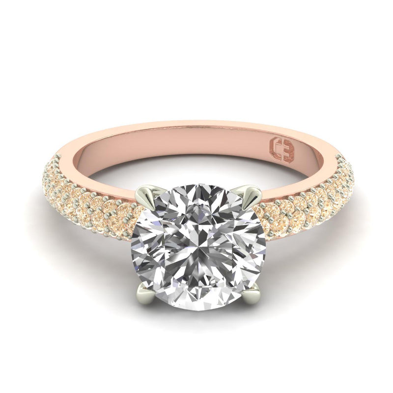 Champagne Paradiso Engagement Ring