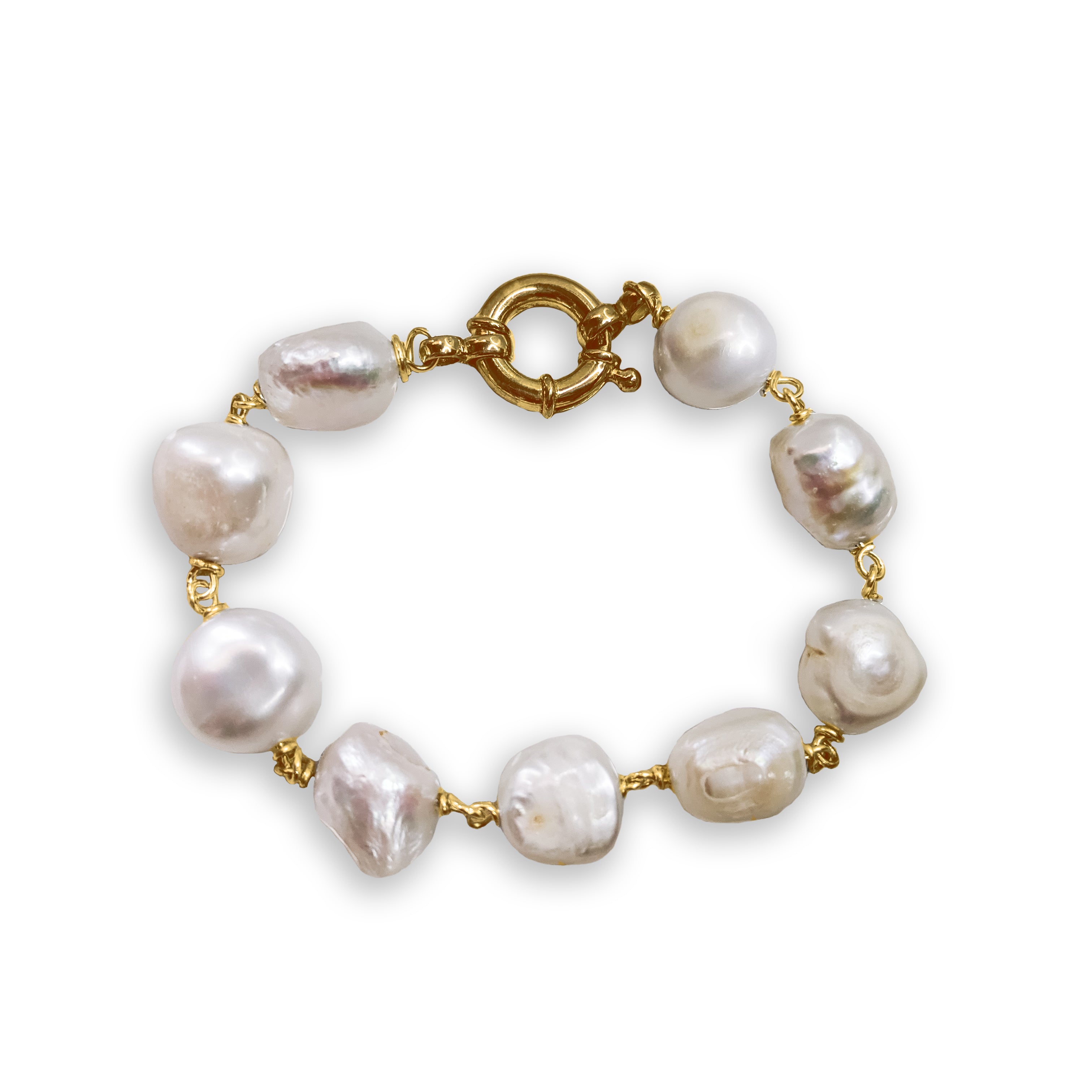 Freshwater Baroque Pearl Bracelet