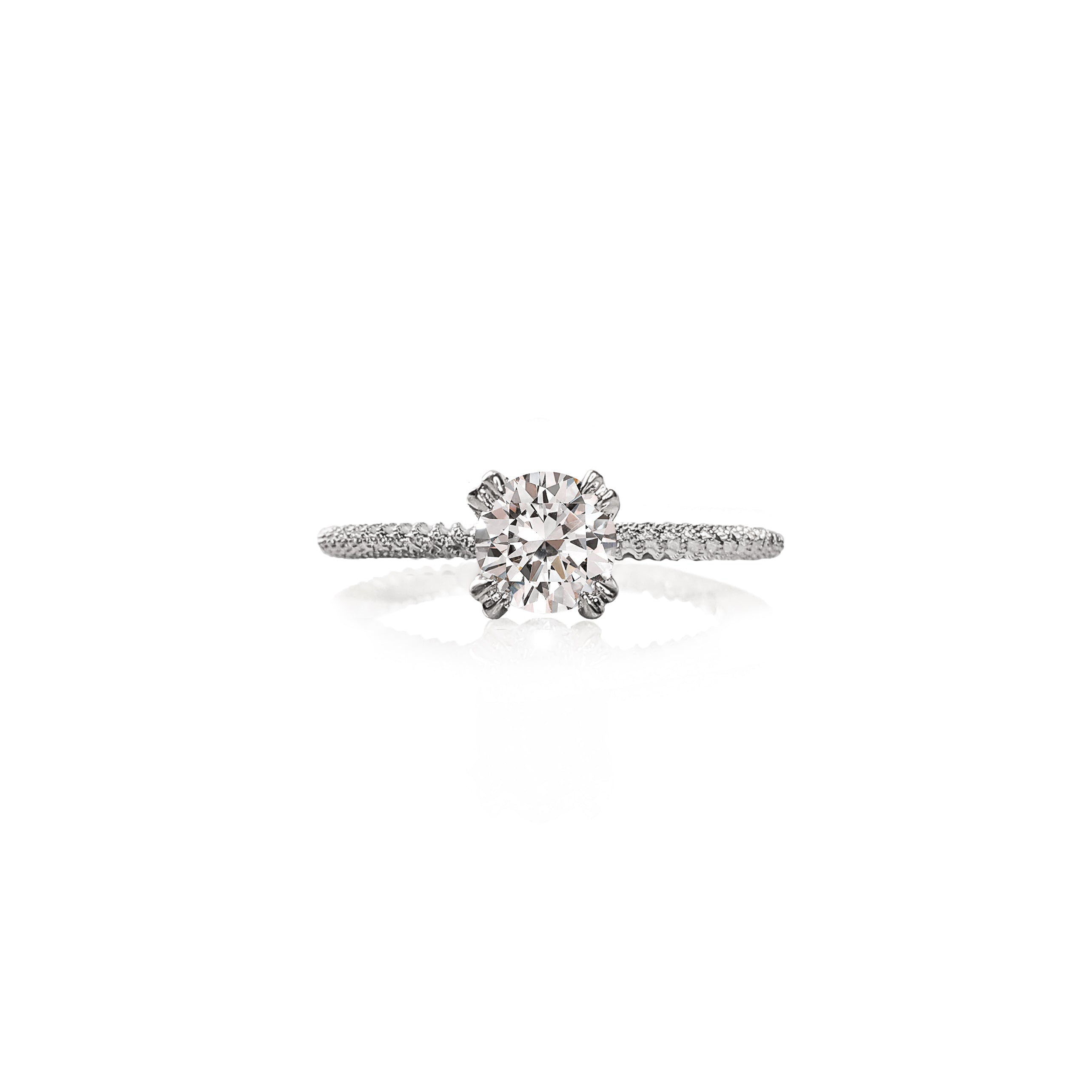 Round Perlina Engagement Ring