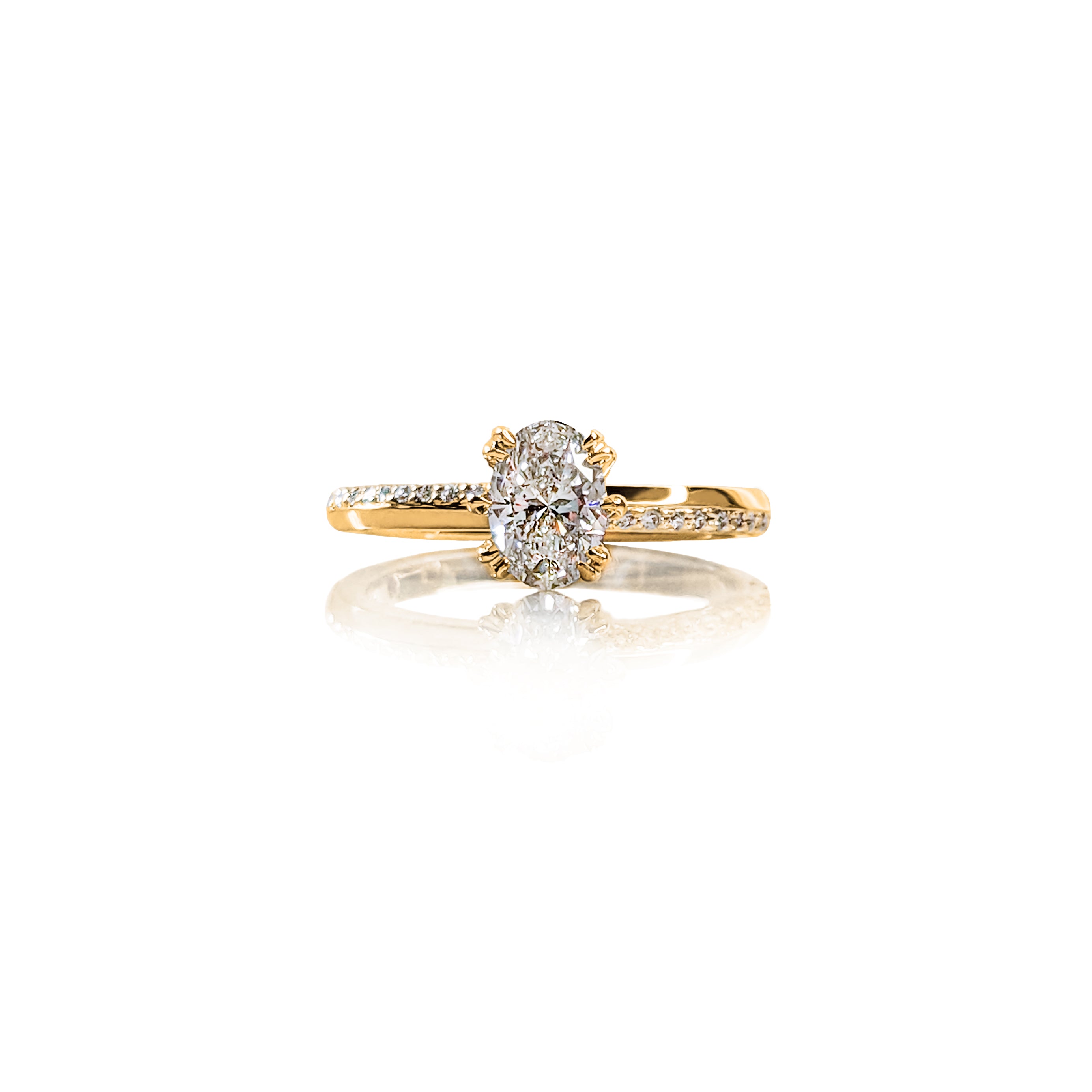 Oval Vino Engagement Ring