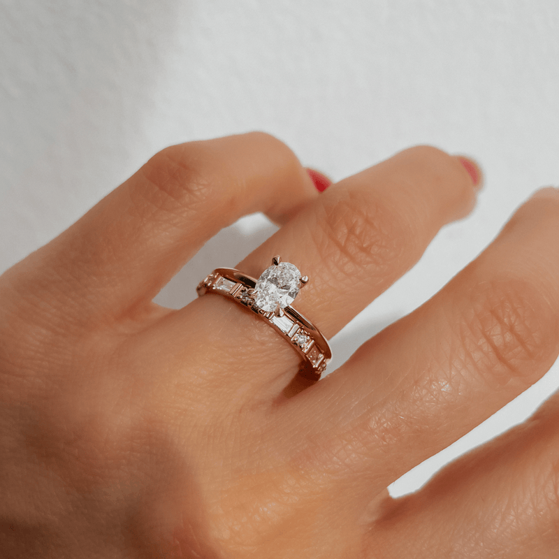 Baguette Diamond Ring Cassandra Mamone