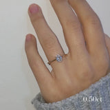 Oval Elegance Engagement Ring